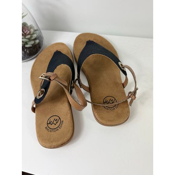 Cute NWTs White Moutain Sandals Size 7.5 - Picture 2 of 5